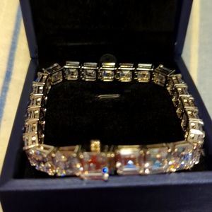 Sterling silver tennis bracelet